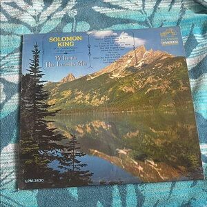 Solomon King 'Where He Leads Me' Vinyl Record